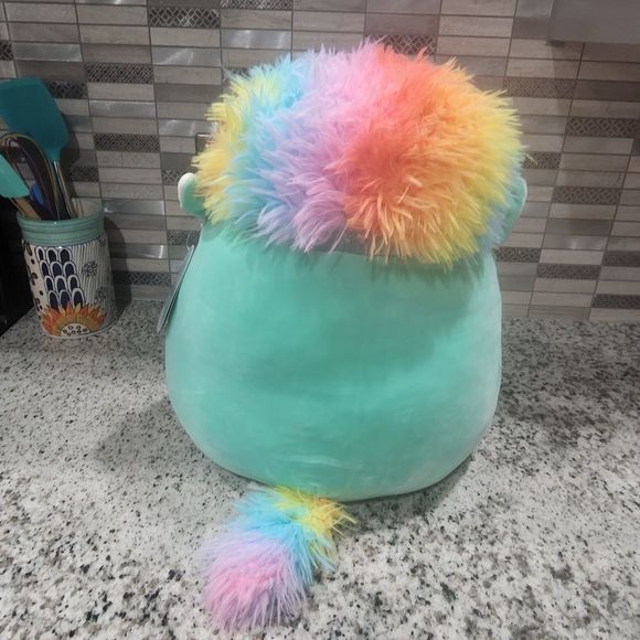 Squishmallows squish-doos Kennedy rainbow unicorn New!!!! - Picture 3 of 4